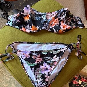 Freya Floral Black Bikini